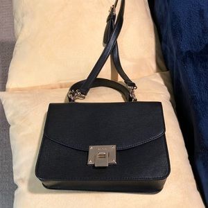 Pre-Loved Aldo Black Textured Crossbody